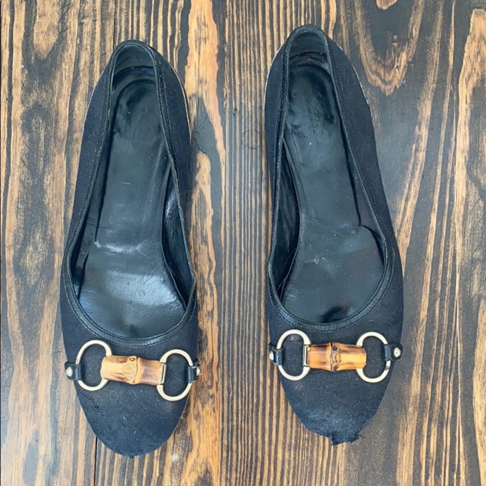 Gucci Bamboo Flats